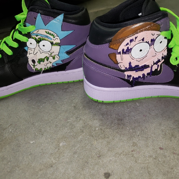 rick and morty jordan 1s